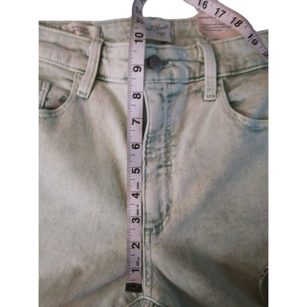 NWT Women's High Rise Skinny Jean Mint Green Universal Thread - Picture 15 of 16